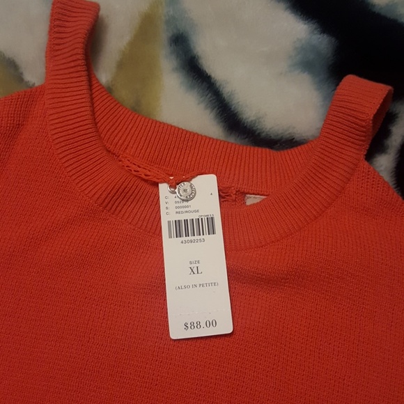 Anthropologie Red/Rouge Sweater - Picture 4 of 6